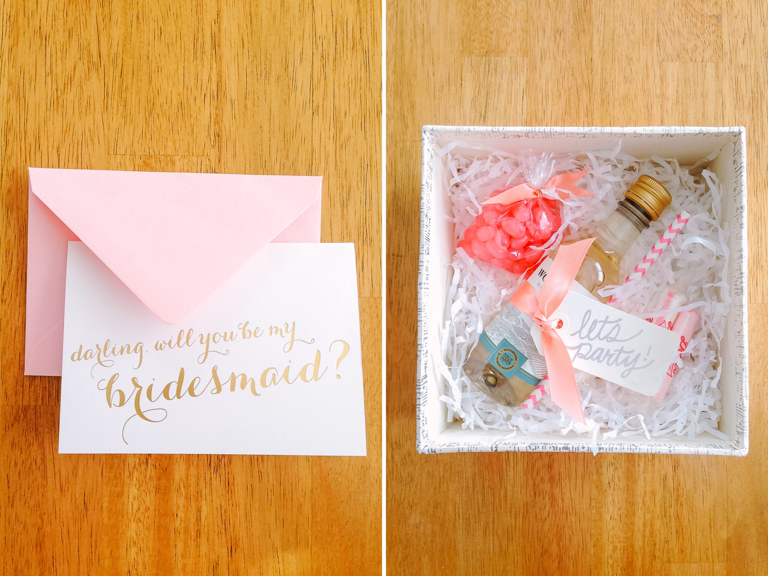 Bridesmaid Packages | How to ask your Bridesmaids to be in your wedding