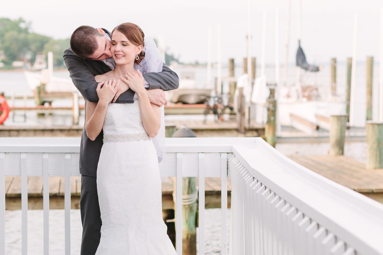 The Anchor Inn // Pasadena, Maryland Wedding by Lauren Myers Photography #TheAnchorInn #Nautical #NauticalWedding