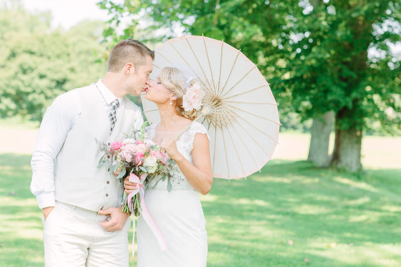 Union Mills Homestead Romantic Garden Themed Wedding | Lauren Myers Photography
