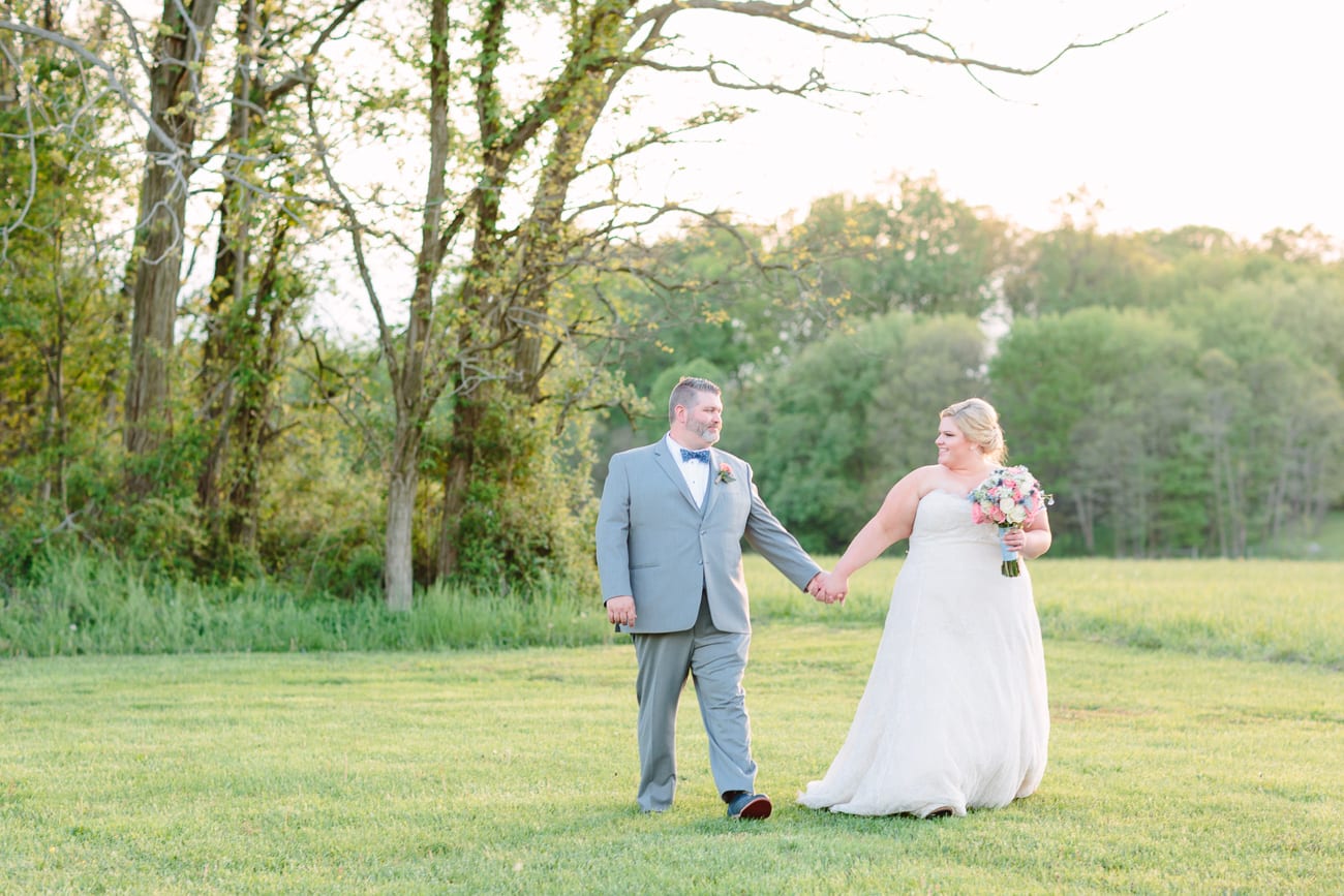 Romantic Wedding at the Vineyard at Mary's Meadow by Lauren Myers Photography