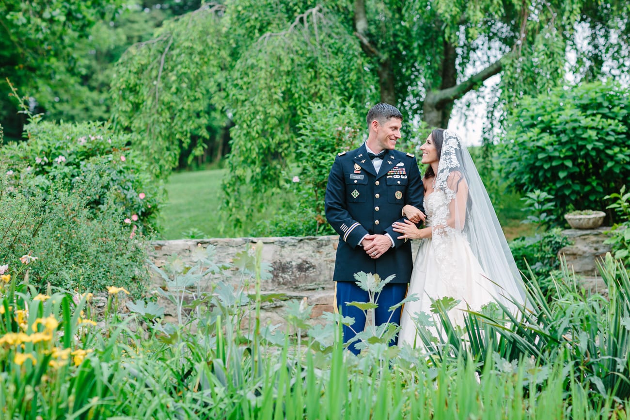 Rustic, Military Wedding at the Union Mills Homestead by Lauren Myers Photography #ArmyWedding #UnionMillsHomestead #RusticWedding