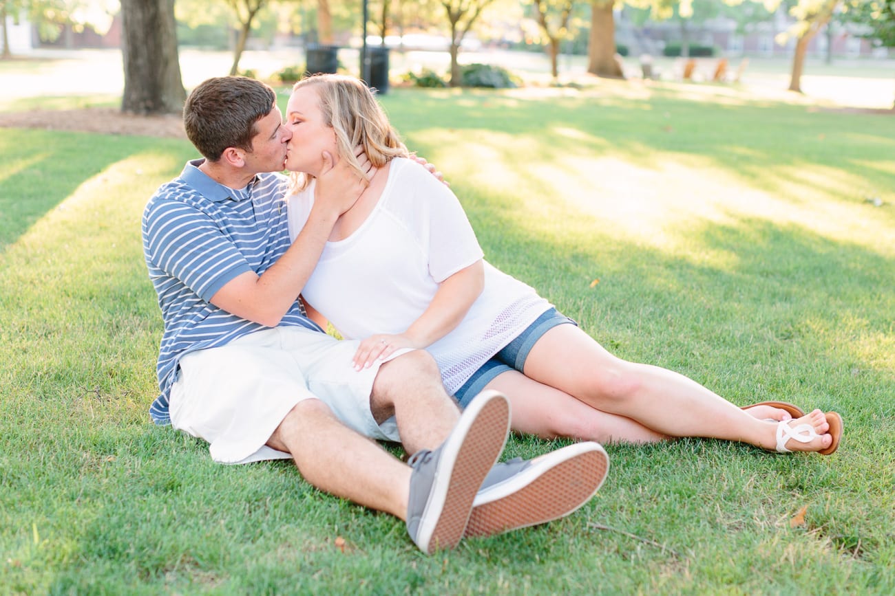 Gettysburg College Engagement Session by Lauren Myers Photography
