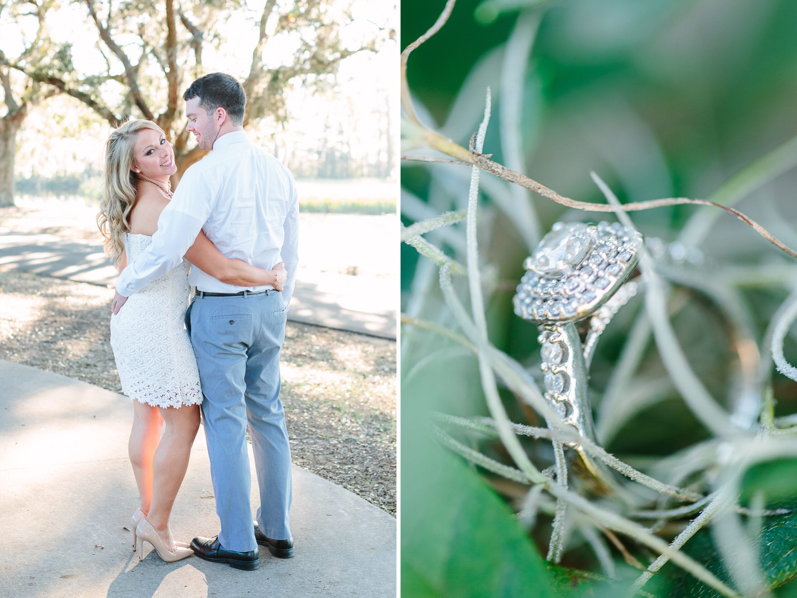 Caledonia Golf Club - Pawley's Island Engagement Session by Lauren Myers Photography