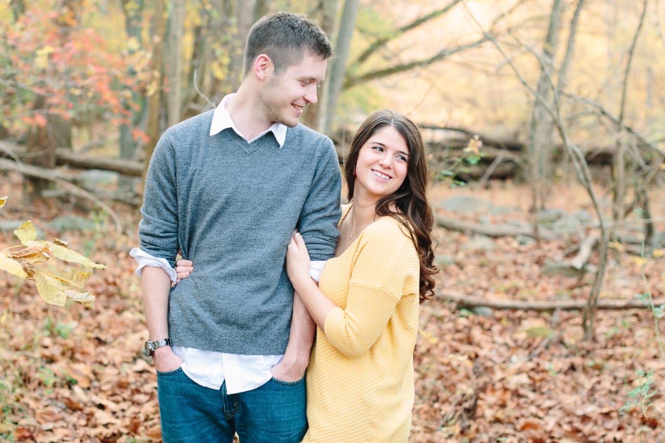 Downtown Sykesville Maryland Engagement Session by Lauren Myers Photography