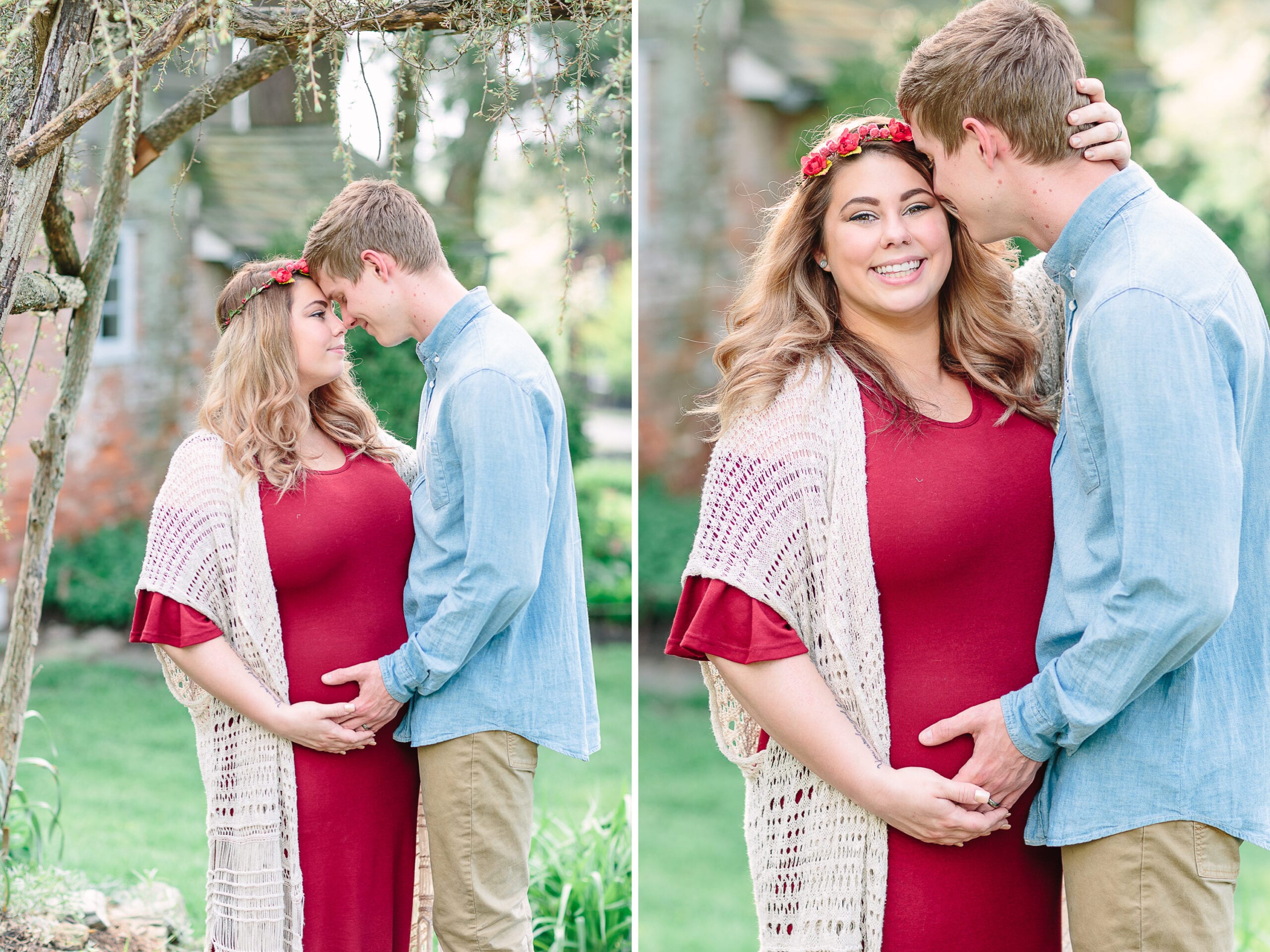 Union Mills Homestead Maternity Session by Lauren Myers Photography